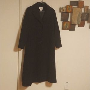 WORTHINGTON CASHMERE WOOL BLEAND PEA COAT SIZE 12